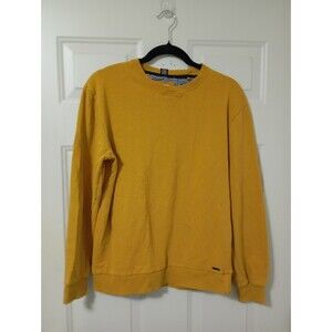 Denim & Flower Sweater Men And Women's Size S mustard color